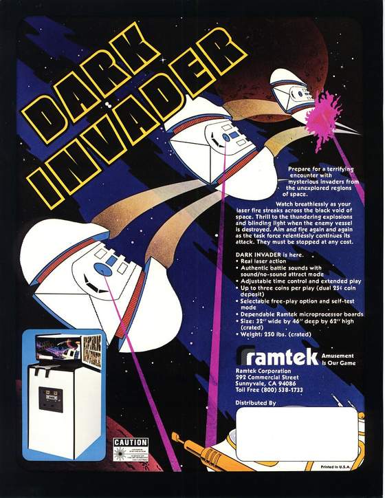 Dark Invader Flyer: 1 Front